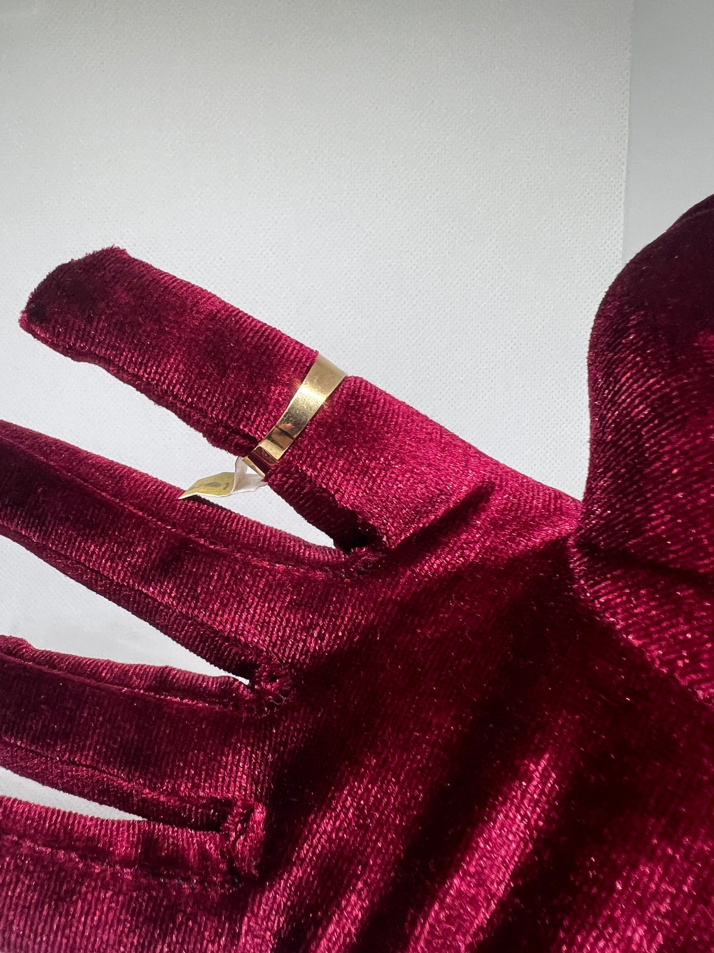 10K Solid Gold Nugget Ring - Chain Included