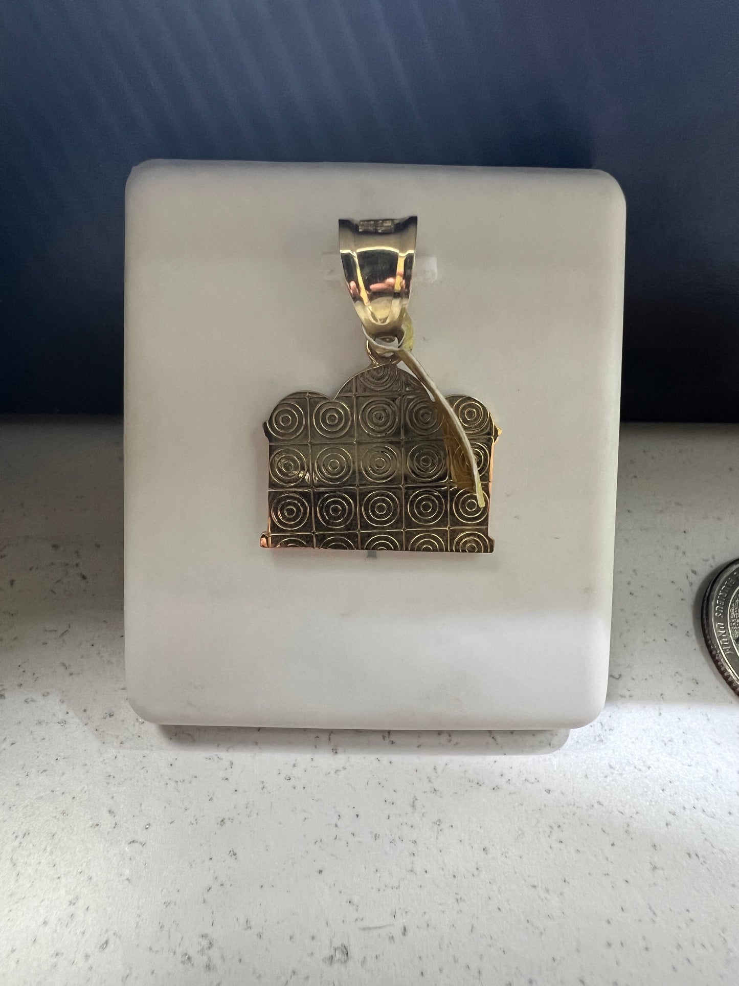 10K Gold Last Supper Pendant