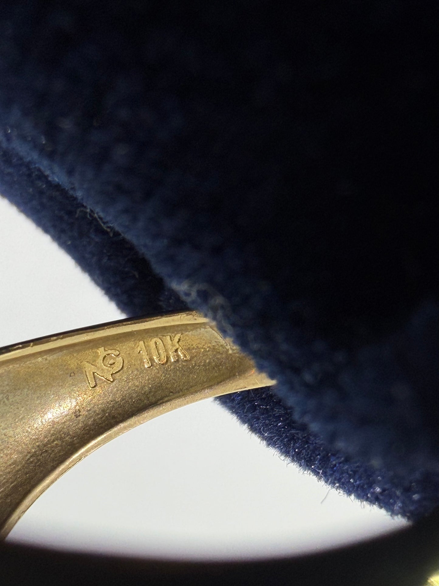 10K Solid Gold Ankh Ring -Size 9