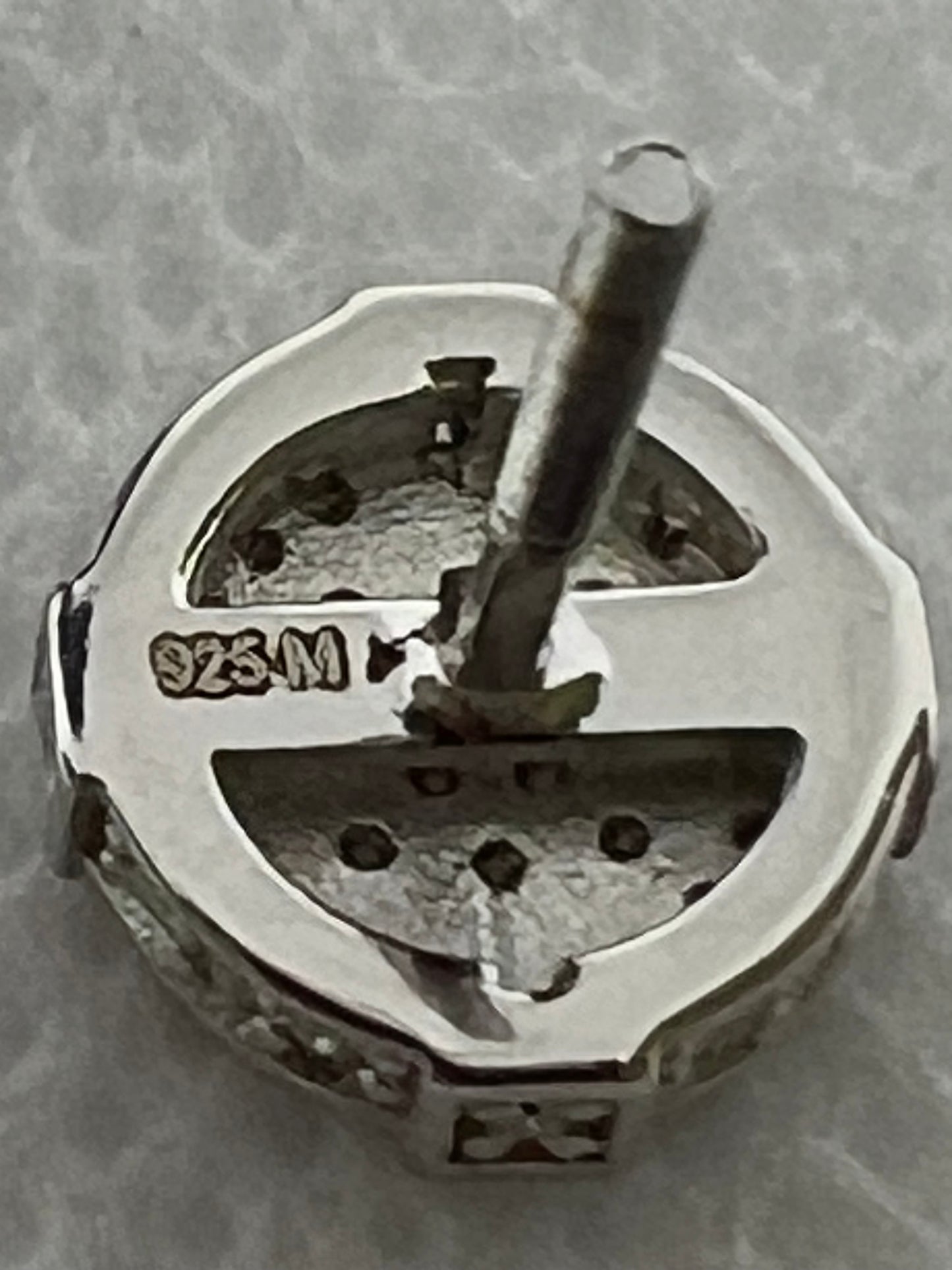 Sterling Silver Glacier Flat Moissanite Earrings