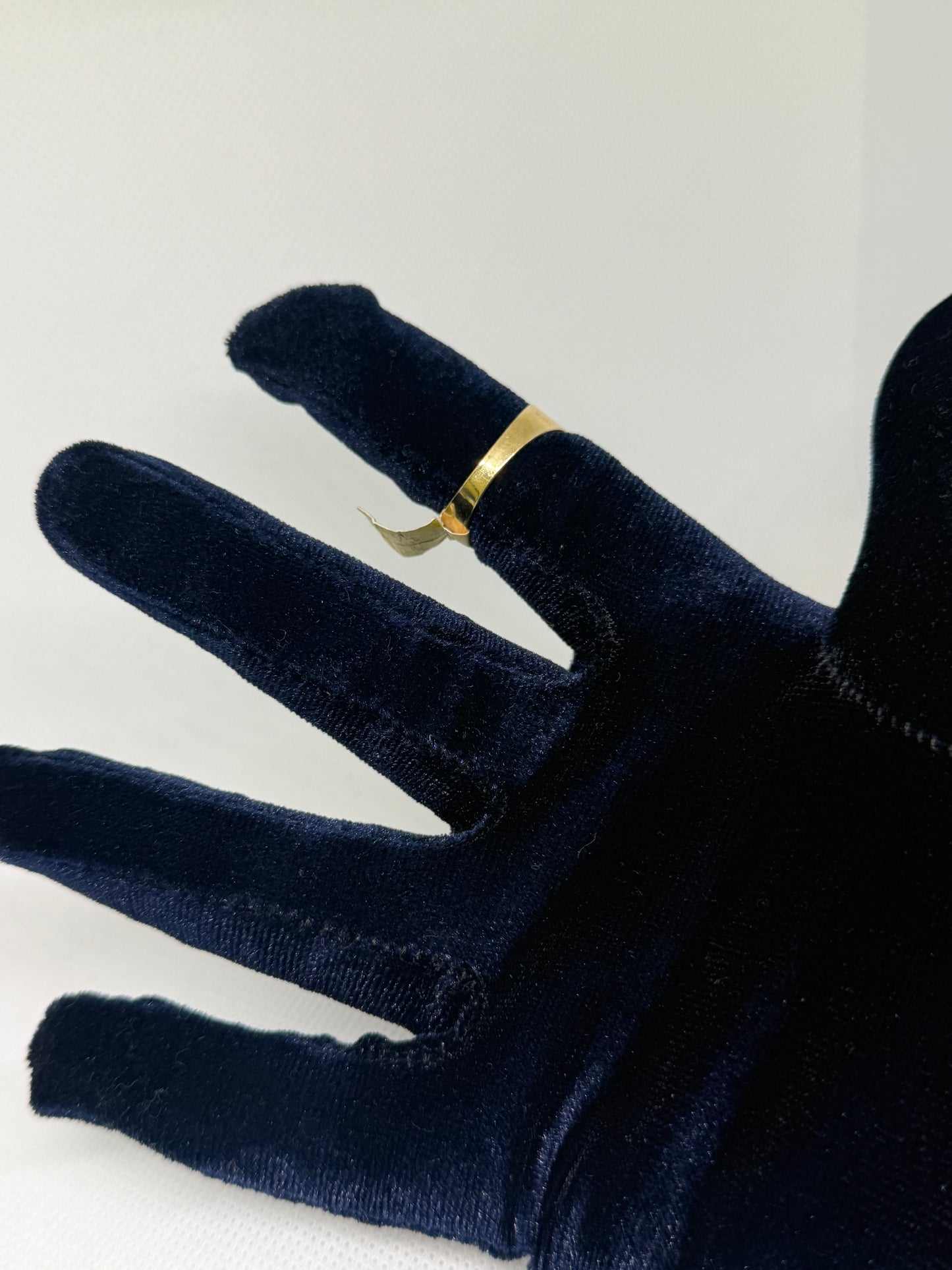 10K Solid Gold Nugget Ring - Size 10