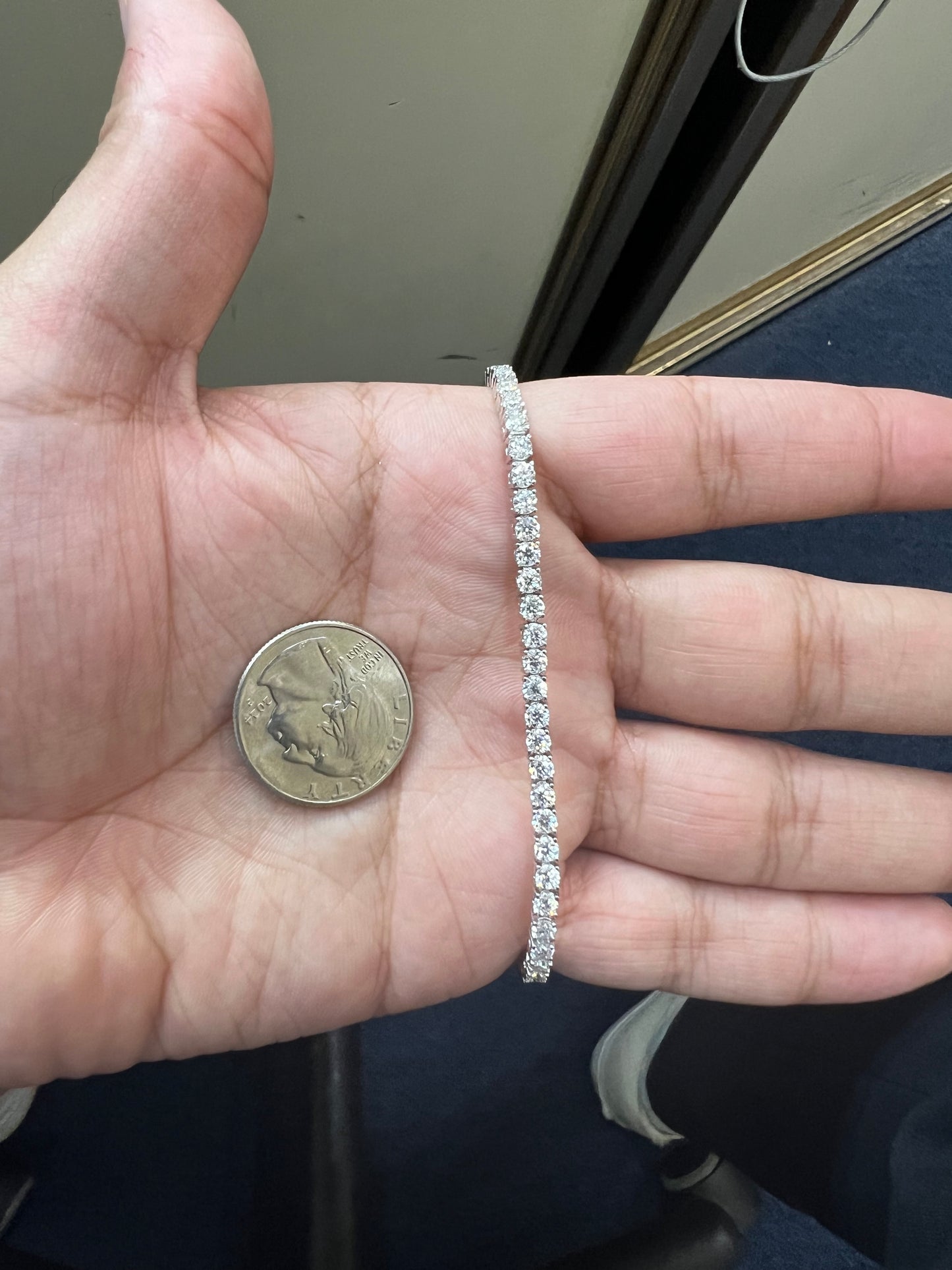Silver Tennis Chain