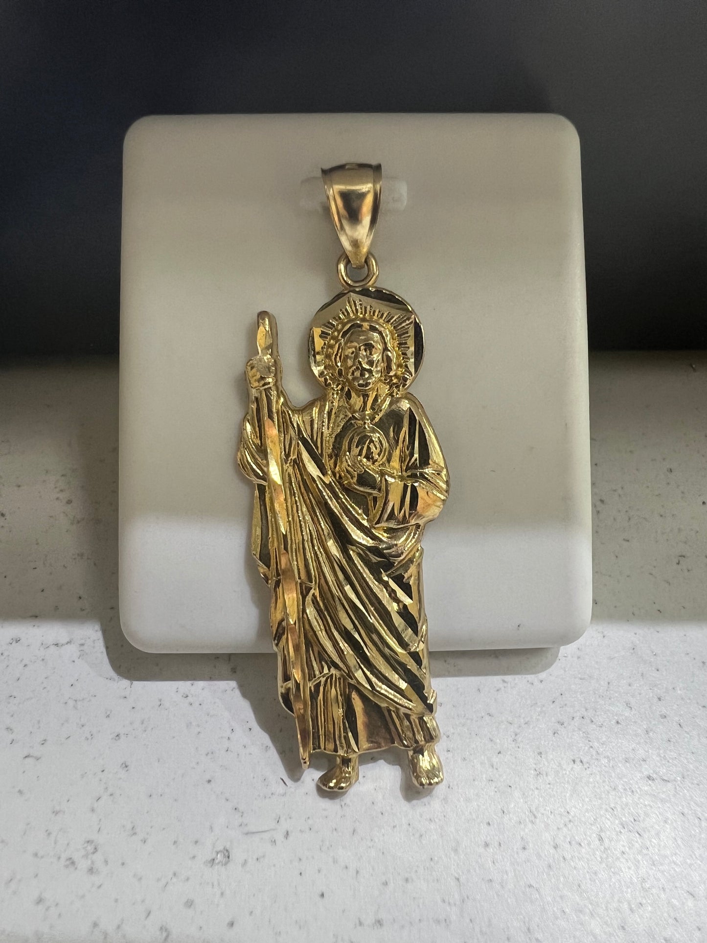 10K Gold Saint Jude Pendant