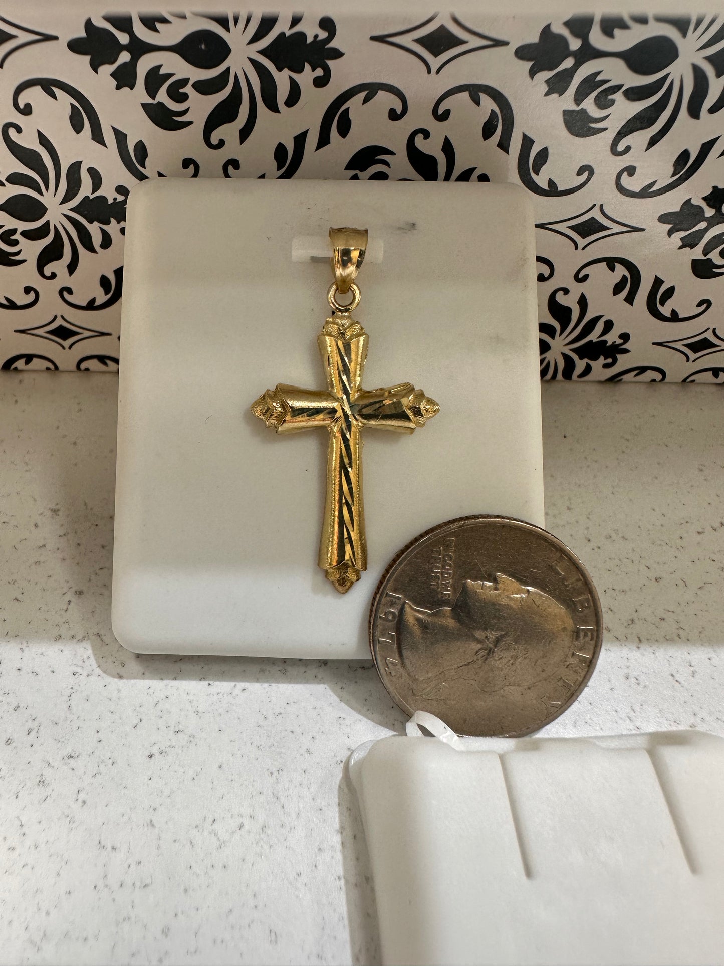 10K Cross Pendant