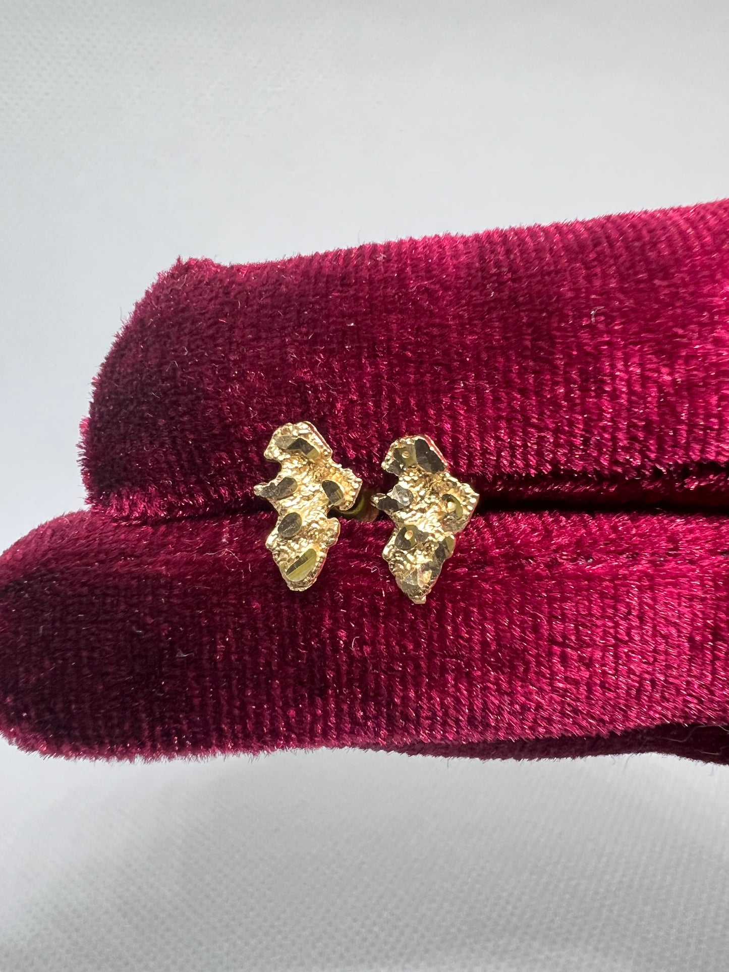 FLASH SALE ALL NUGGET EARRINGS 25% OFF - CHAIN INCLUDED