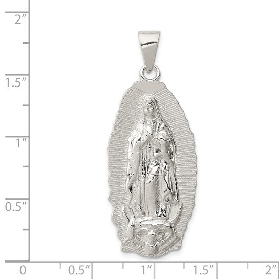 925 Sterling Silver Mother Mary Pendant