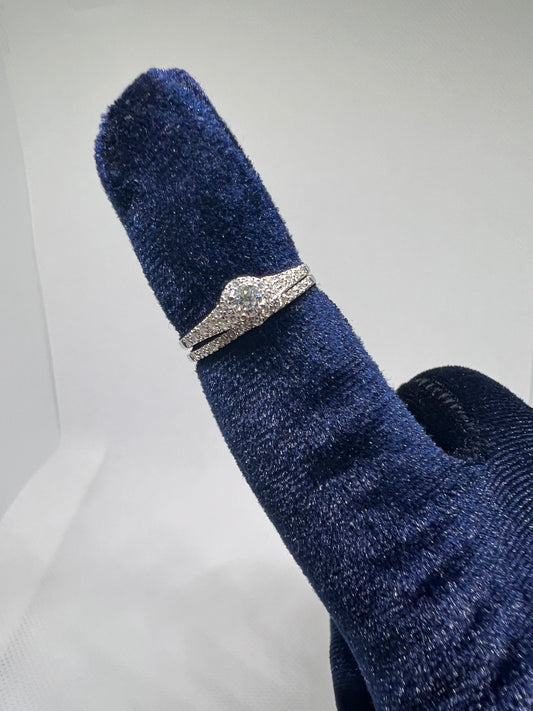 DC CERTIFIED Lab Grown Brilliant Cut Bridal Set