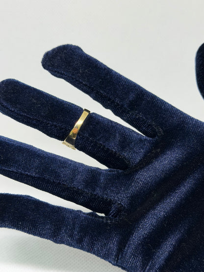 10K Solid Gold Nugget Ring - Size 7