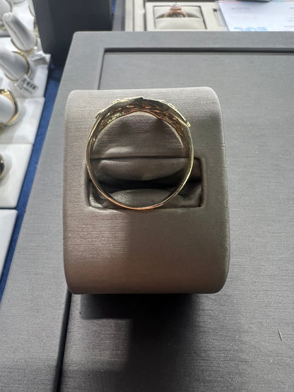 10K Gold Nugget Ring Size 9.5