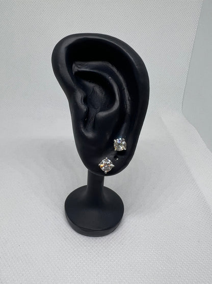 14K Yellow Gold 1 Ct Lab Grown Diamond Earrings - IGI CERTIFIED