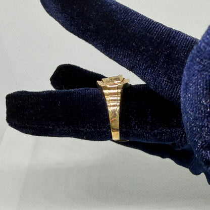 10K Solid Gold Last Supper Gold Ring - Size 10