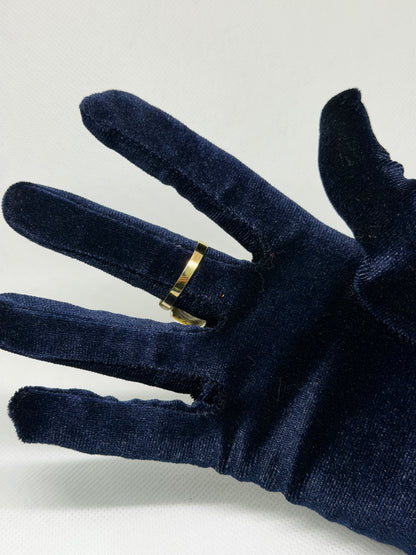 10K Solid Gold Nugget Ring - Size 10.5