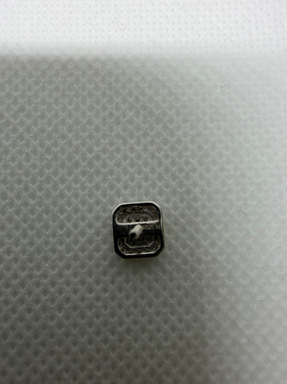 Sterling Silver Rectangle Moissanite Earrings