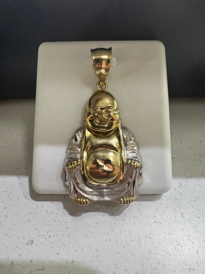 10K Gold Buddha Pendant
