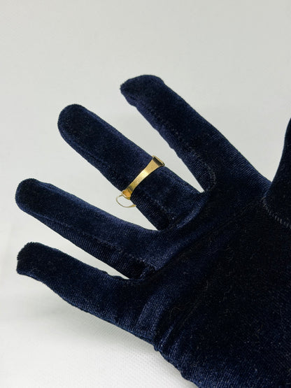 10K Solid Gold Nugget Ring - Size 11