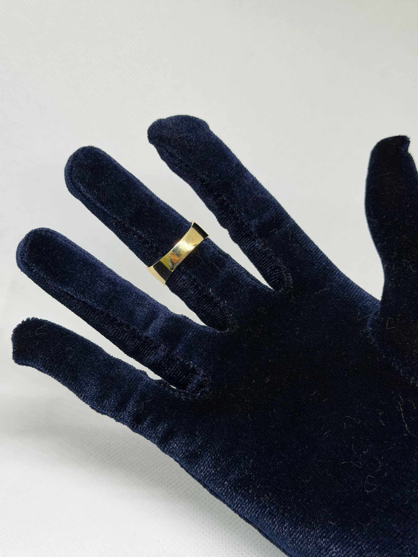 10K Solid Gold Multi Glacier Ring - Size 9.25