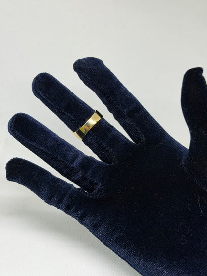 10K Solid Gold Multi Glacier Ring - Size 9.25