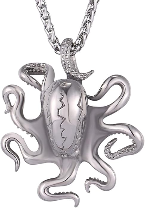 Octupus Pendant in Silver