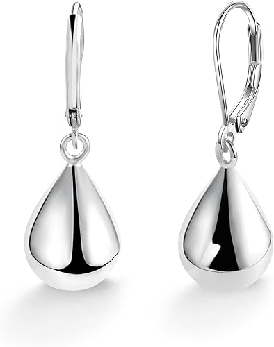 925 Sterling Silver Tear Drop Earrings