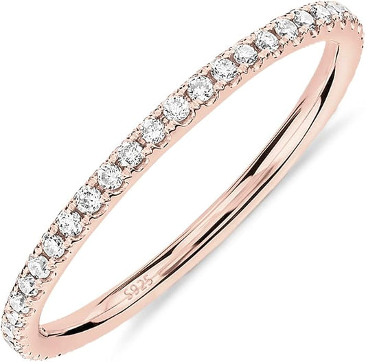 Stackable Ring in Rose Gold