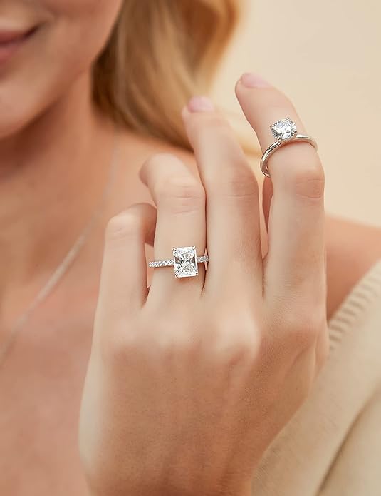 Silver Radiant Promise Ring
