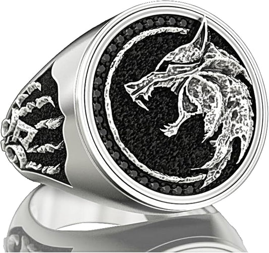 Wolfs Ring in Silver