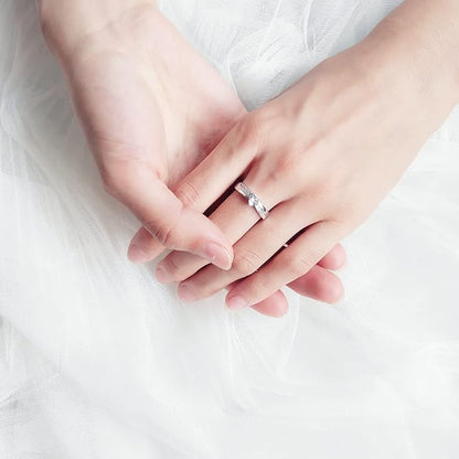 Silver Heart Promise Ring