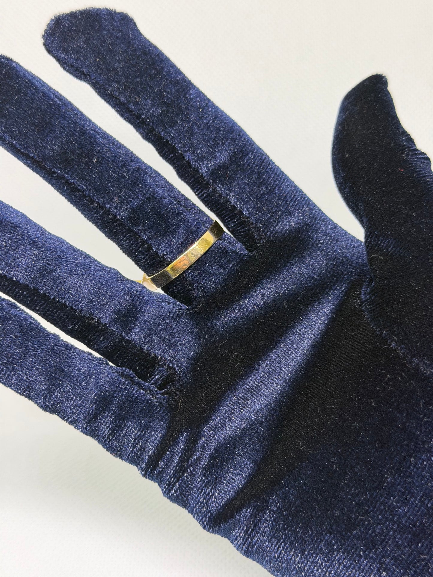 10K Solid Gold Nugget Ring - Size 12