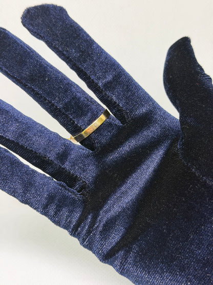 10K Solid Gold Nugget Ring - Size 12