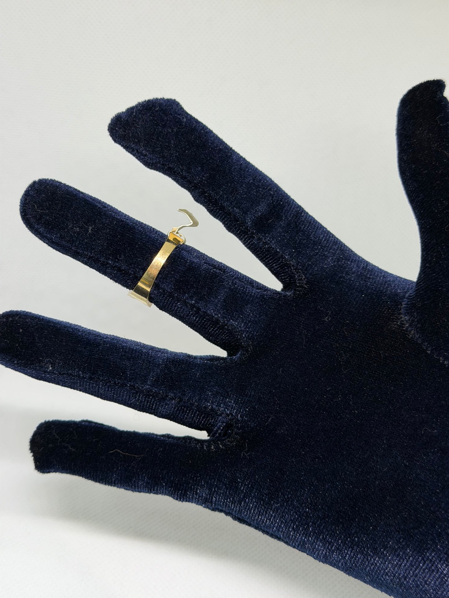 10K Solid Gold Goat Ring - Size 8