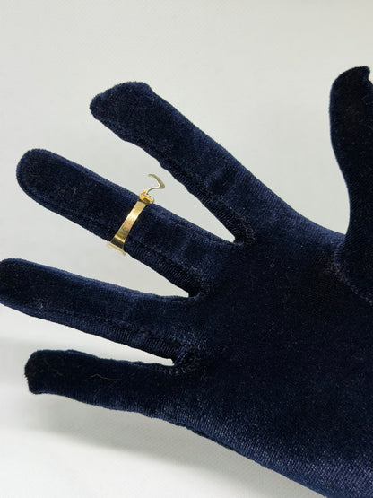 10K Solid Gold Goat Ring - Size 8