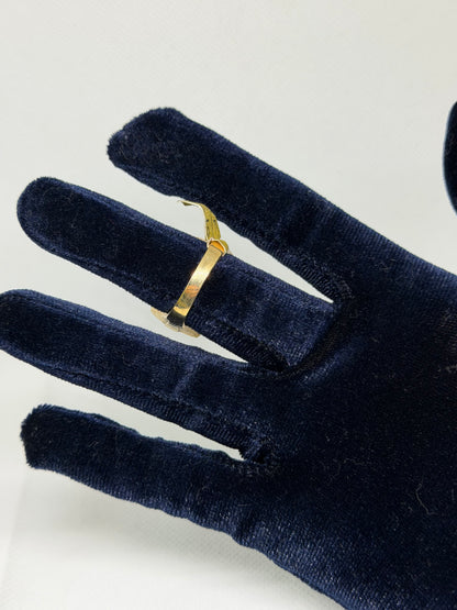 10K Solid Gold Last Supper Ring - Size 10