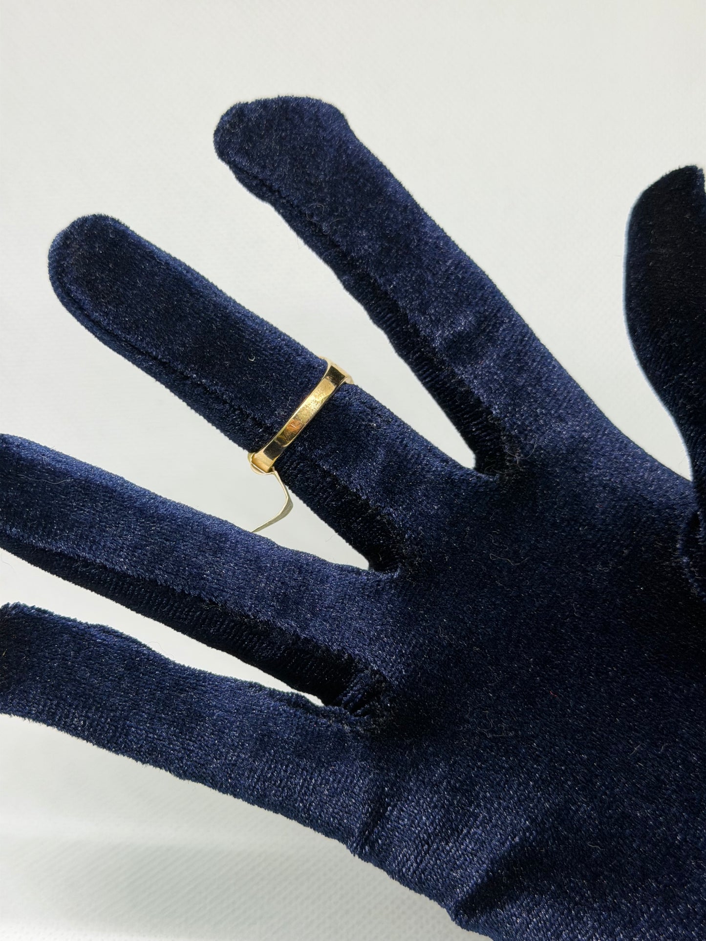 10K Solid Gold Nugget Ring - Size 8.5