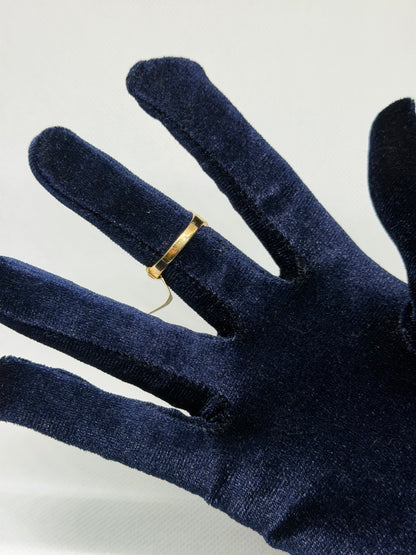 10K Solid Gold Nugget Ring - Size 8.5