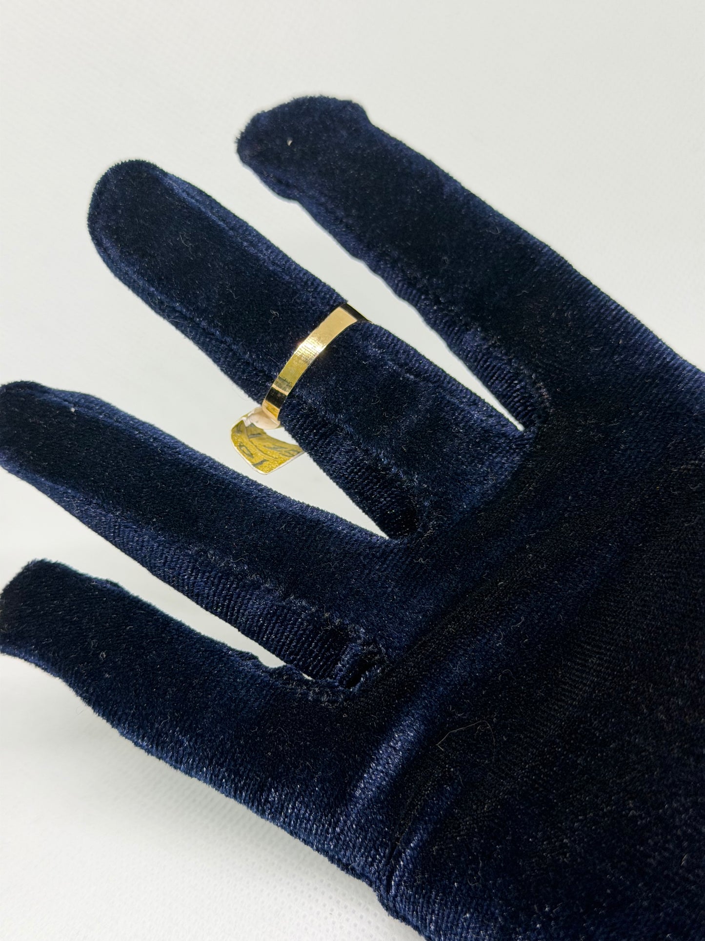 10K Solid Gold Nugget Rings - Size 11