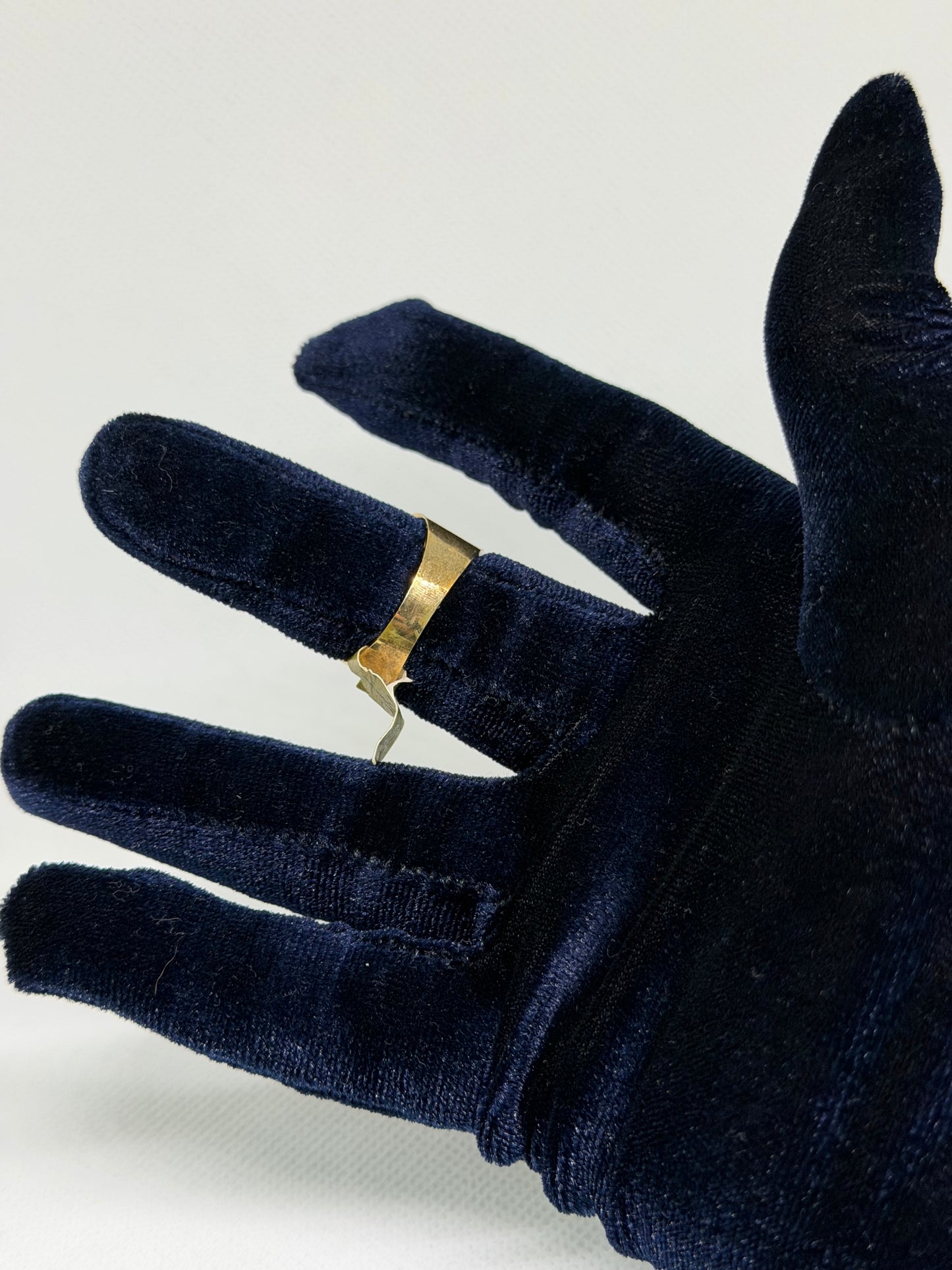 10K Solid Gold Glacier Masonic Ring - Size 10
