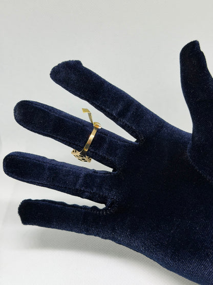 10K Solid Gold Last Supper Ring - Size 10.5