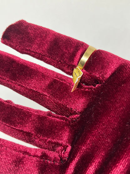 10K Solid Gold Rolex Ring - Chain Included