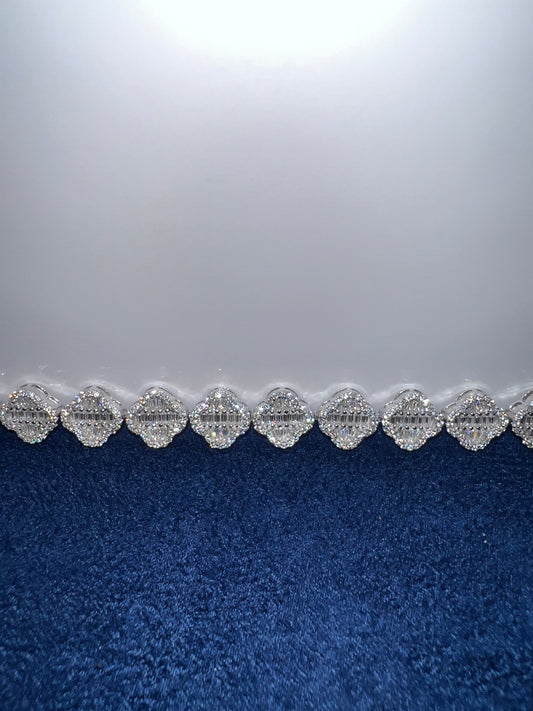 Four Clover Moissanite Bracelet