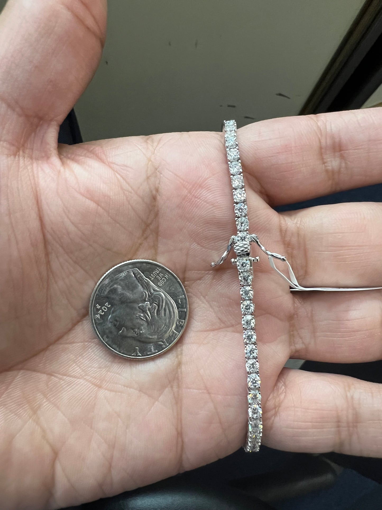 Silver Tennis Chain