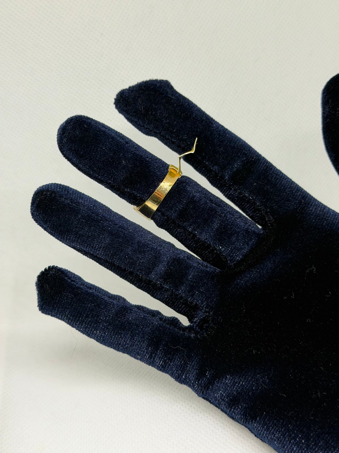 10K Solid Gold Nugget Ring - Size 7