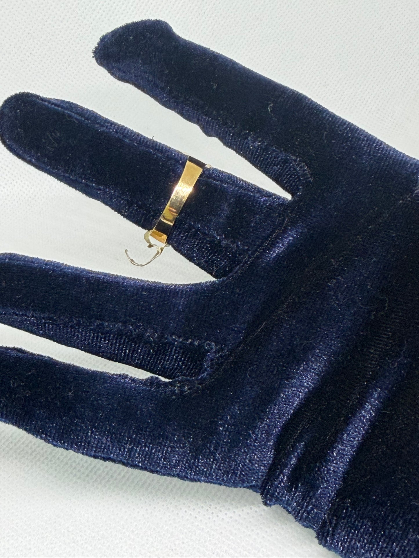 10K Solid Gold Nugget Ring - Size 10.5