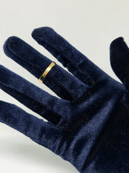 10K Solid Gold Nugget Ring - Size 10