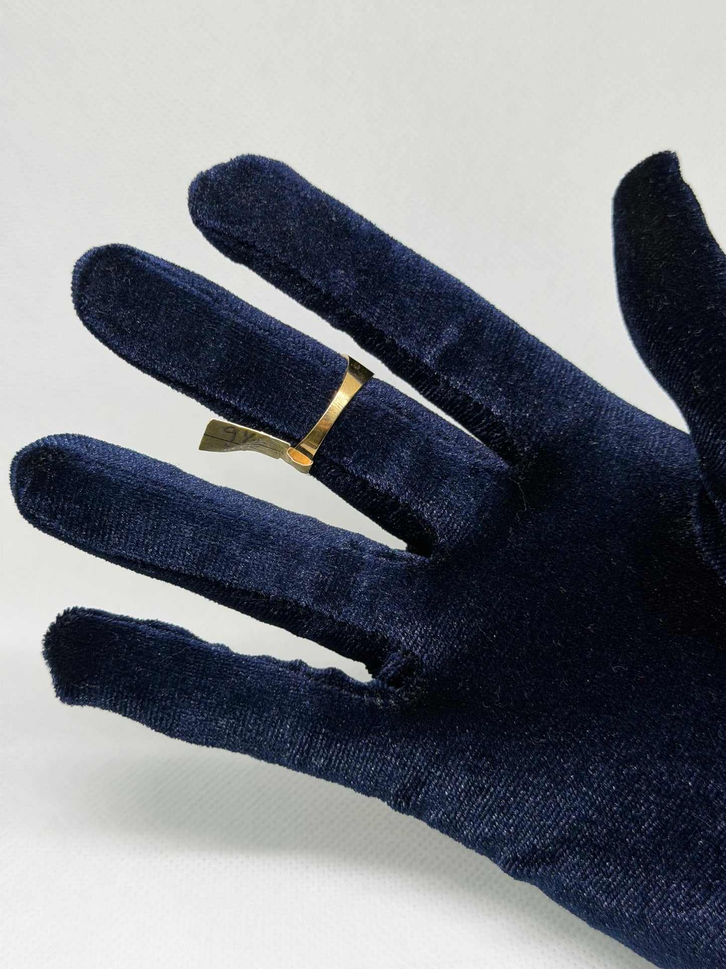 10K Solid Gold Nugget Ring - Size 9.5