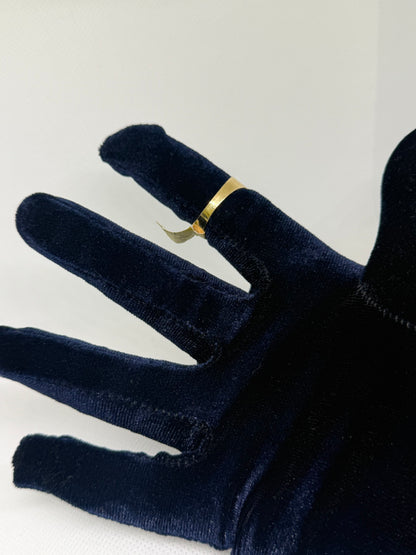 10K Solid Gold Nugget Ring - Size 10