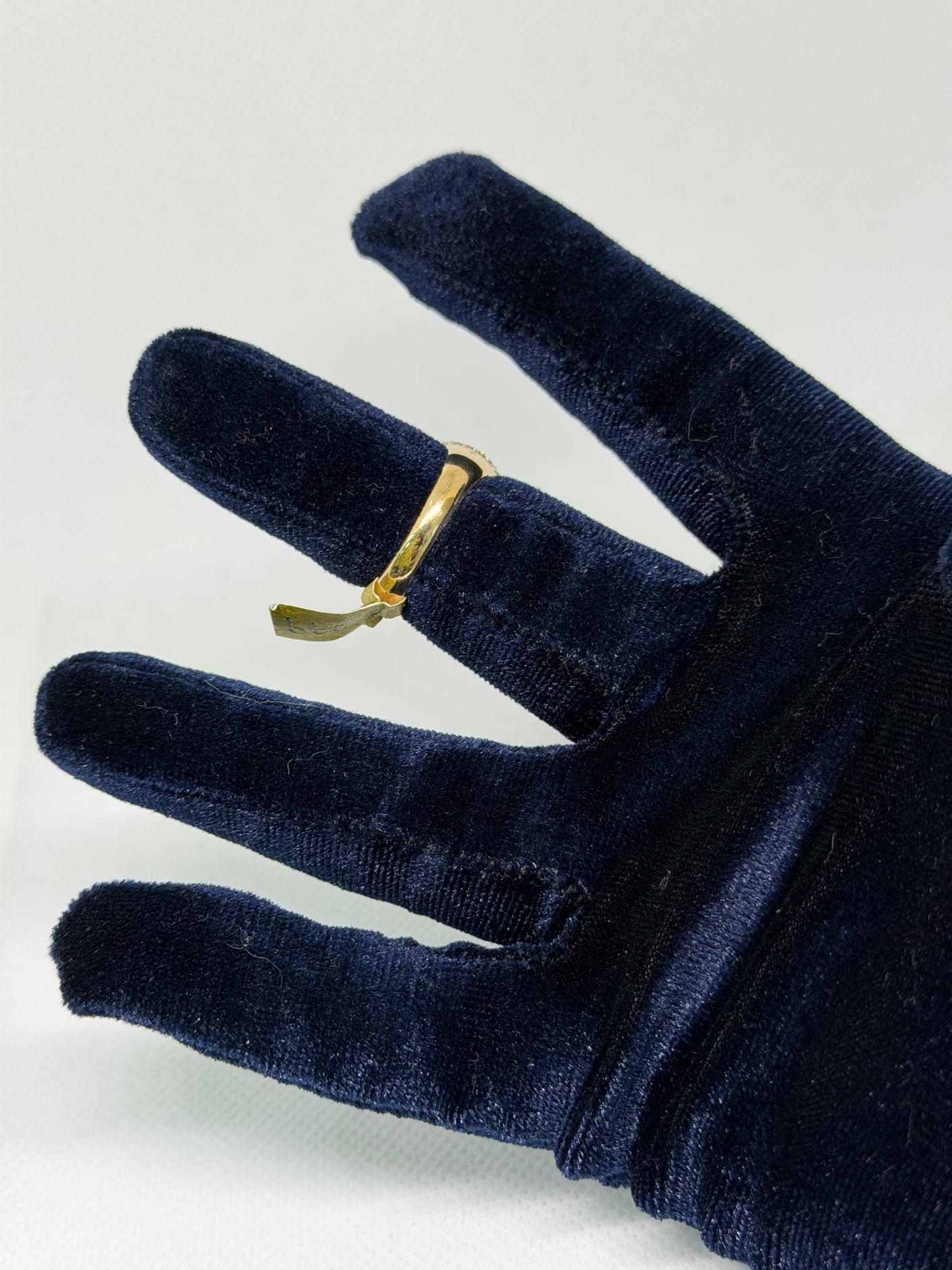 10K Solid Gold Ankh Ring -Size 9