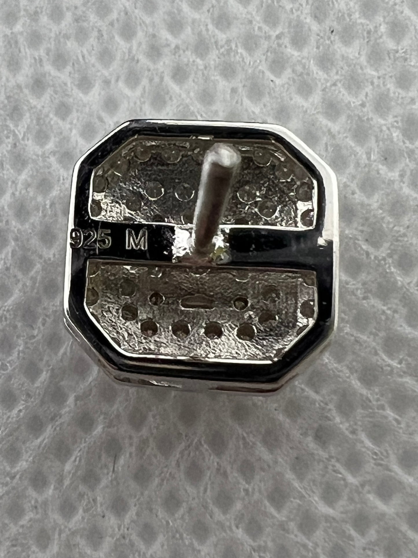 Sterling Silver Glacier Mountain Moissanite Earrings