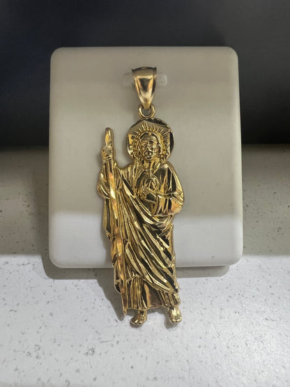 10K Gold Saint Jude Pendant