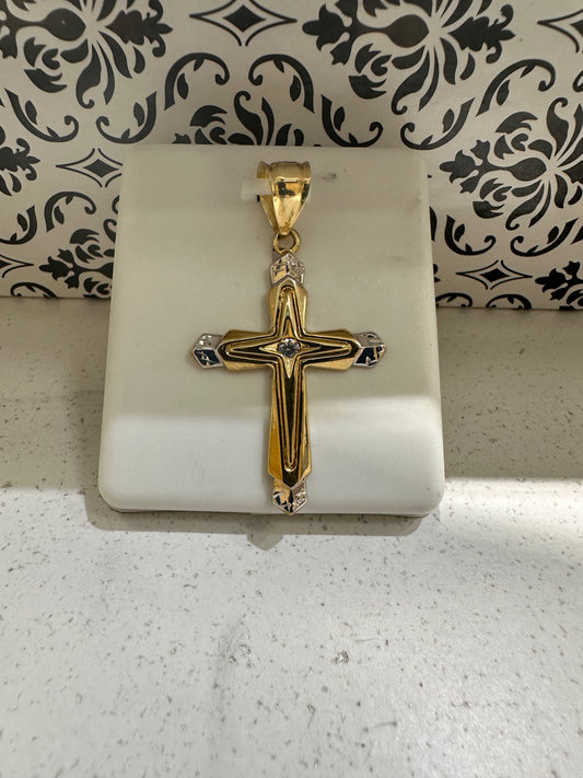 10K Cross Pendant