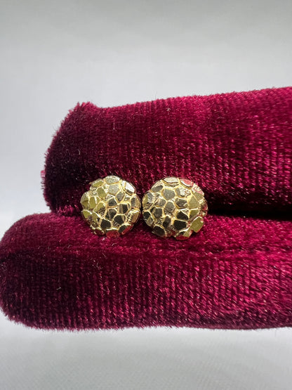FLASH SALE ALL NUGGET EARRINGS 25% OFF - CHAIN INCLUDED